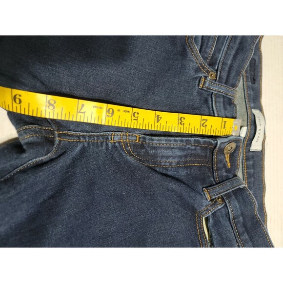 Lila Ryan Low Rise Stretch Skinny Crop Jeans Dark Wash Women Size 26 - Picture 6 of 8